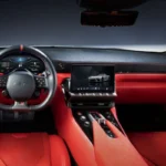 Toyota GR GT Interieur Rood Leder Dashboard Compleet Overzicht