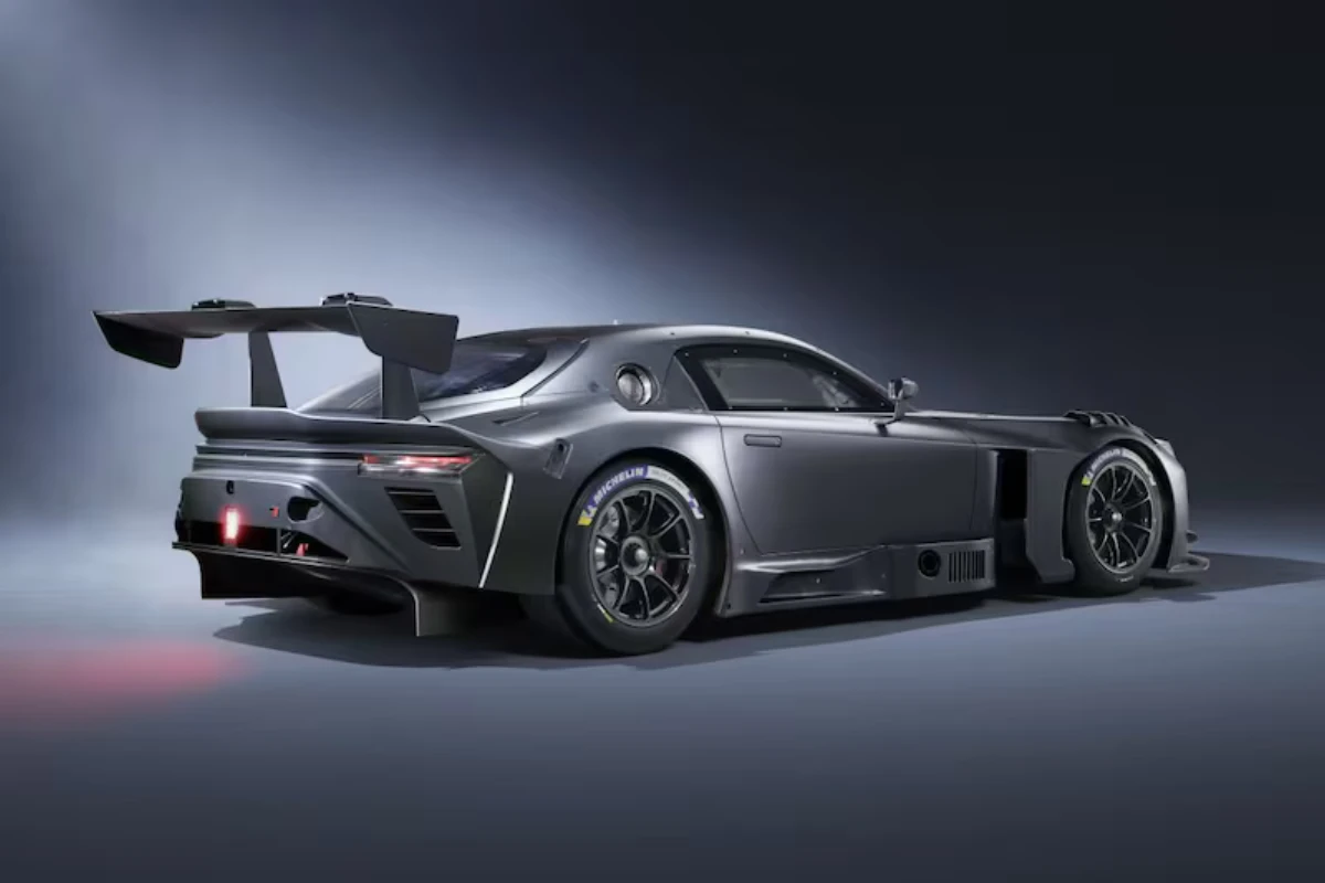 Toyota GR GT3 Racewagen Achter Driekwart Competitie Spec