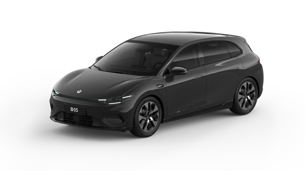 2026 Leapmotor B05 Metallic Black Kleur