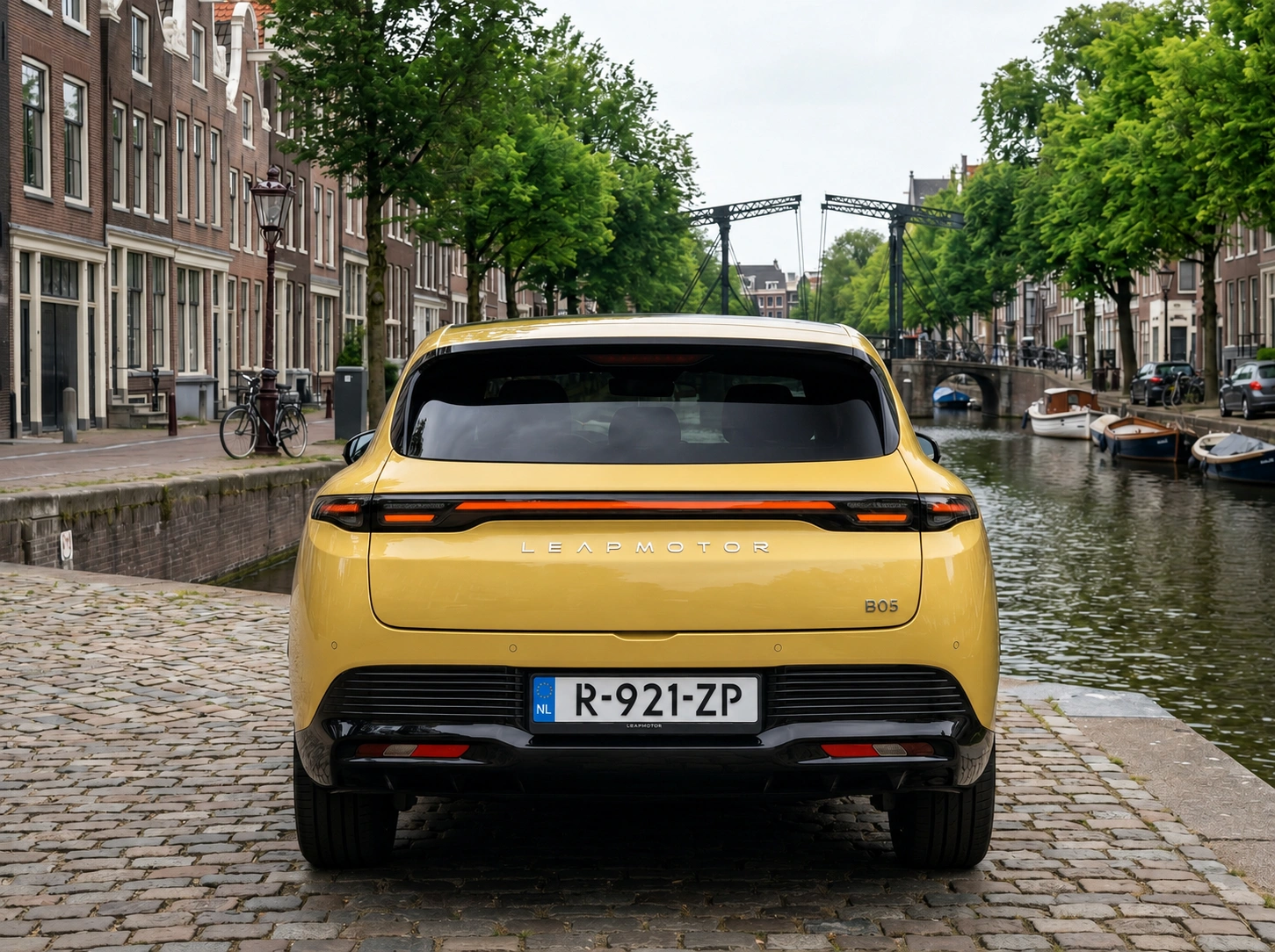 2026 Leapmotor B05 – Achteraanzicht