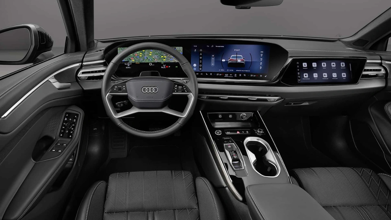 Audi A6 Allroad dashboard met virtual cockpit, touchscreen en middenconsole
