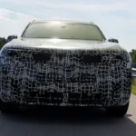 BMW iX5-prototype vooraanzicht