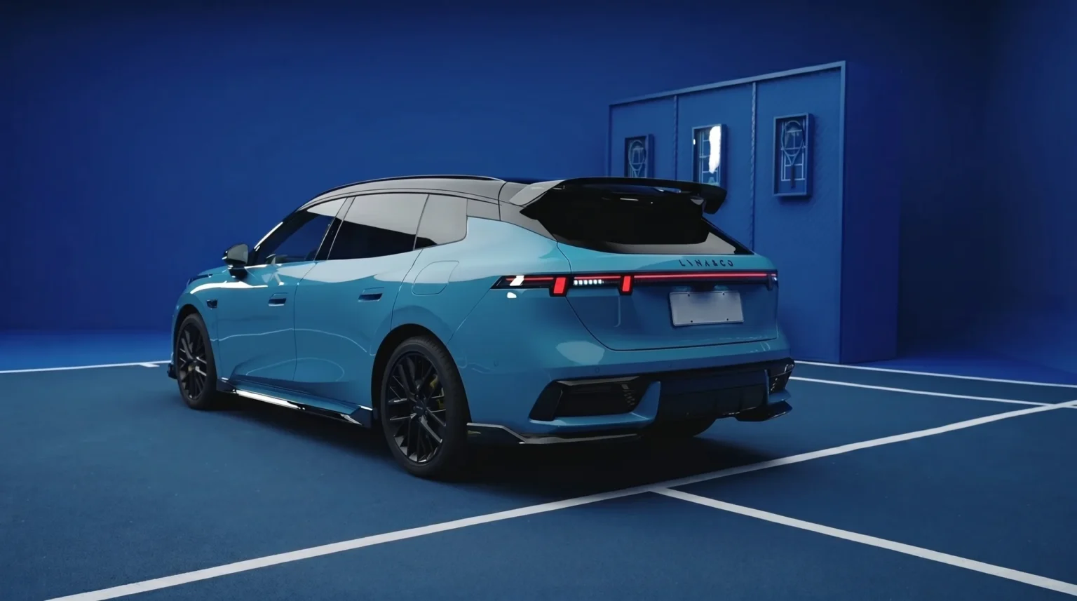 Lynk & Co 07 GT Achterkant