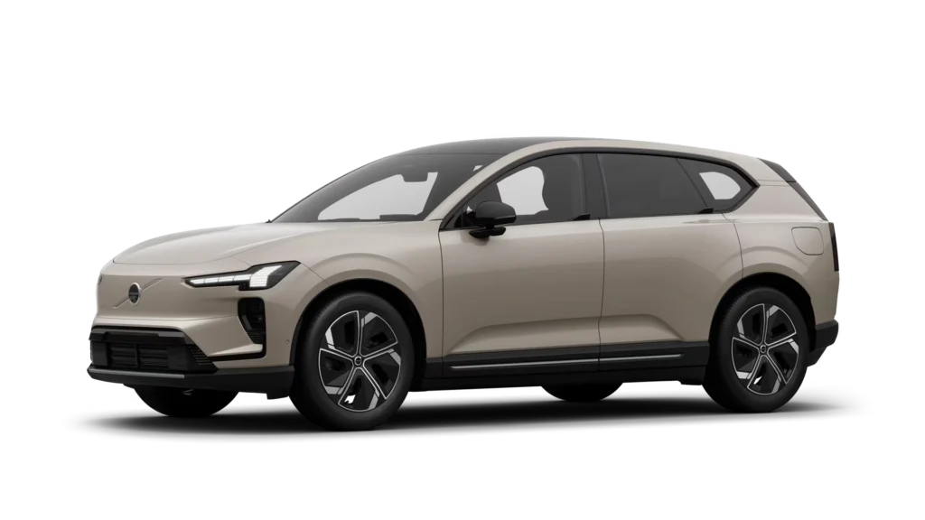 Nieuwe Volvo EX60 Sand Dune Kleur