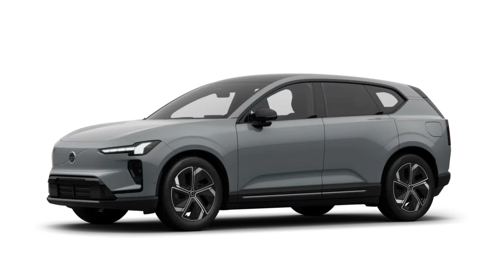 Nieuwe Volvo EX60 Vapour Grey Kleur