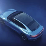 Volkswagen ID. Unyx 09 Achterkant Daklijn en Achterlichten